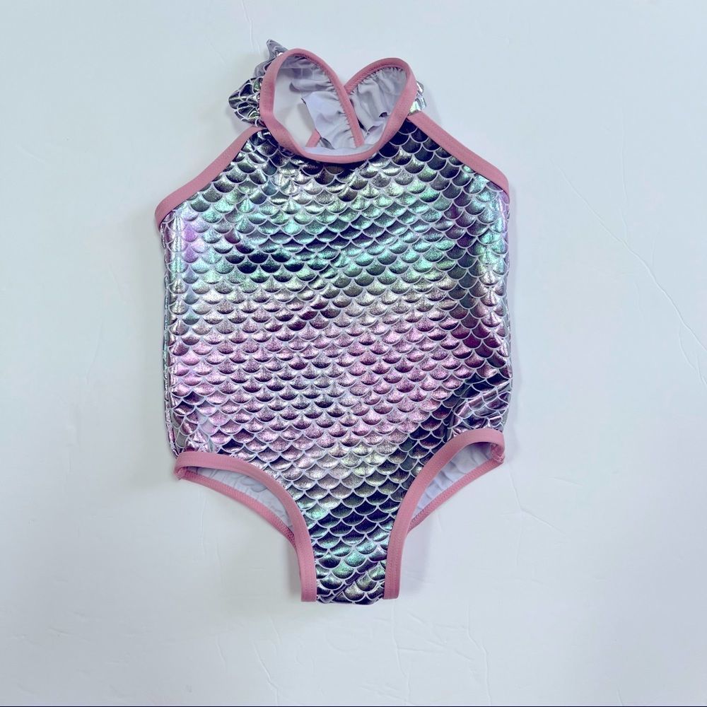 Baby pink platinum swimsuit